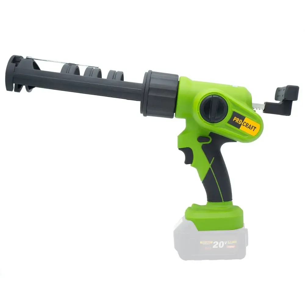 Пістолет для герметика акумуляторний Procraft PC20 без АКБ та ЗП,Акумуляторний пістолет для герметика Львів - фото 2