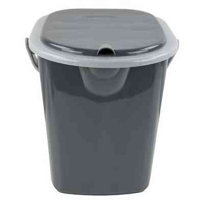 Відро-туалет Bo-Camp Portable Toilet Square 20 Liters Grey (5502820) (DAS303293) Вінниця