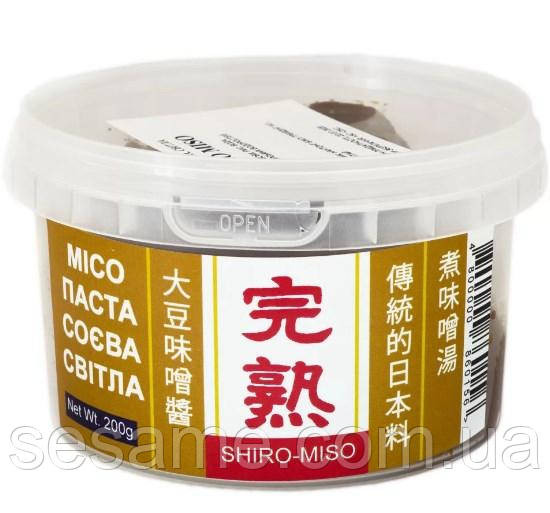 Соевая паста мисо светлая Shiro Miso 200г Харьков - изображение 1