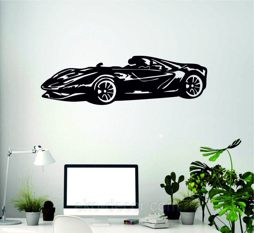 Декоративное настенное Панно «Машина» Декор на стену 110*69 см Киев - изображение 3