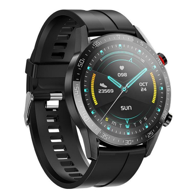 Розумний годинник Smart Watch Hoco Y2 з магнітною зарядкою (Black) Вінниця - фото 1