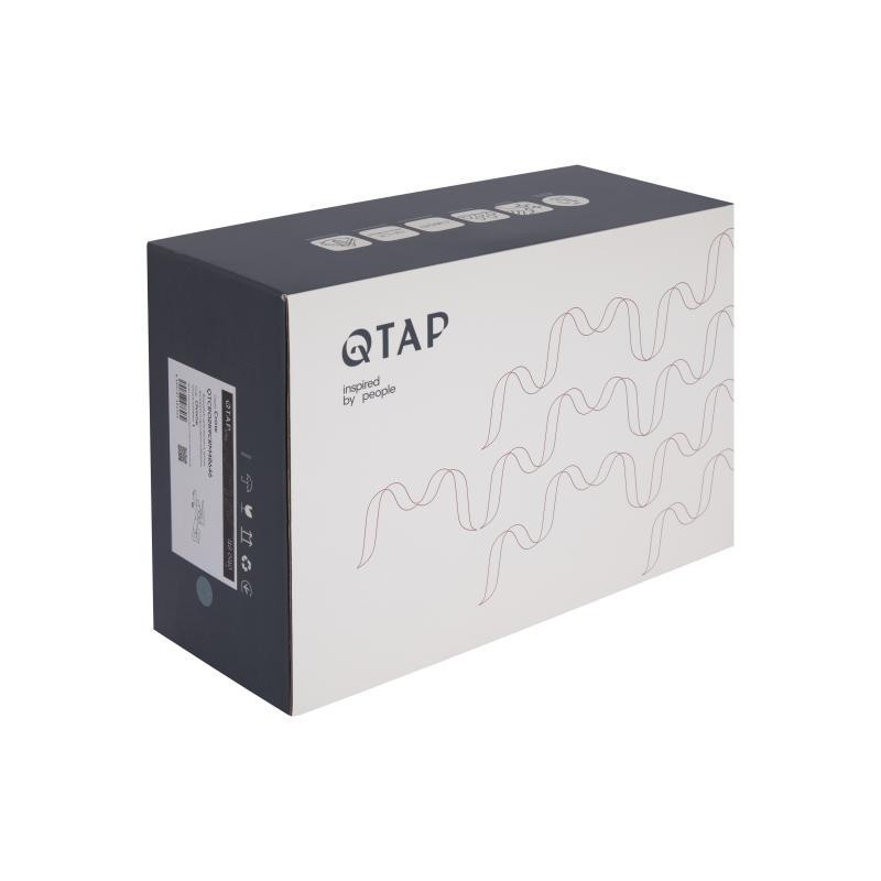 Смеситель для ванны Qtap Crow с душевым гарнитуром QTCRO259CRM48646 Chrome Киев - изображение 7