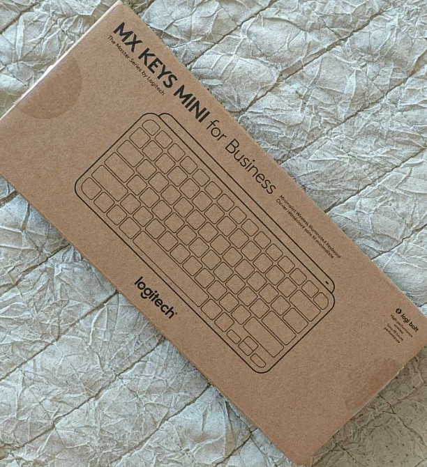 Клавіатура: Logitech MX Keys Mini For Business us/ ANSI Pale Gray Bolt. Київ - фото 4