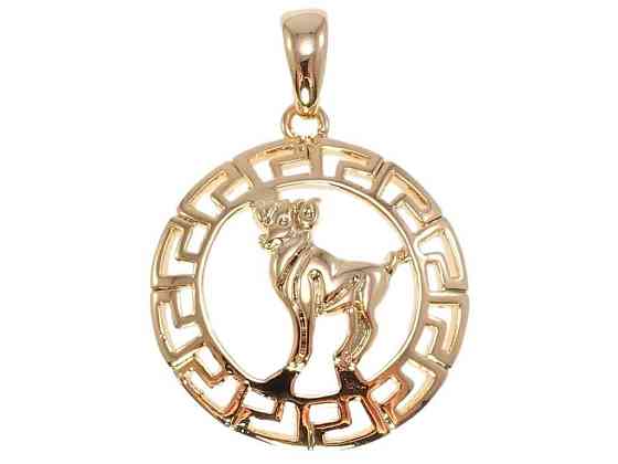 Кулон Fallon Позолота 18K Знак Зодиака Овен (082692) ТМ XUPING Киев