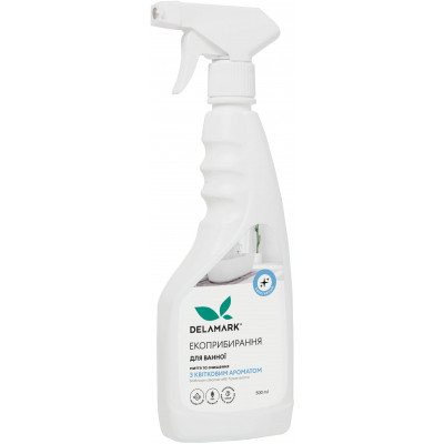 Спрей для чищення ванн DeLaMark з квітковим ароматом 500 мл (4820152331847) Вінниця - фото 1