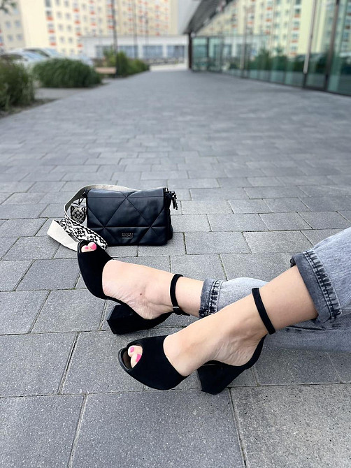 ARLEN Босоніжки жіночі ARLEN Бос-К-01 чорні (літо, замша натуральна) (3749) Коломыя - изображение 10