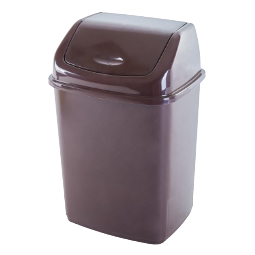Відро для сміття 10л пластик темно-коричневий Алеана Житомир