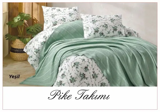 Speedlink Постельное белье с вафельным покрывалом La Villa Mavi Персиковый Київ