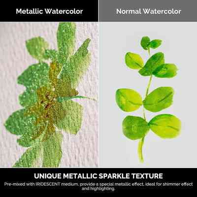 Акварельные краски Arrtx APW-001-M0108, Металлик 8 цветов (LC303281) Винница