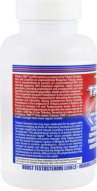 Трибулус APS Tribulus 1500 90 caps Луцк - изображение 2