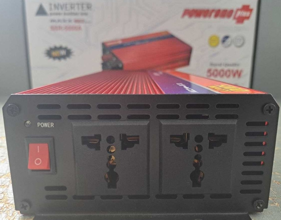 Інвертор 5000W 12V 220V Інвертор Перетворювач для дому. Київ - фото 2