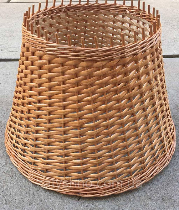 Бра із лози | люстри плетена під розмір | торшери абажури бра Київ - фото 2