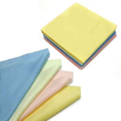 Салфетки из микрофибры для оптики и экранов 100 шт, 11.5×11.5 см, яркие цвета Киев - изображение 1