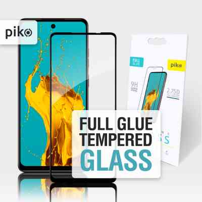 Скло захисне Piko Full Glue MOTO E14 Black (1283126597725) Вінниця