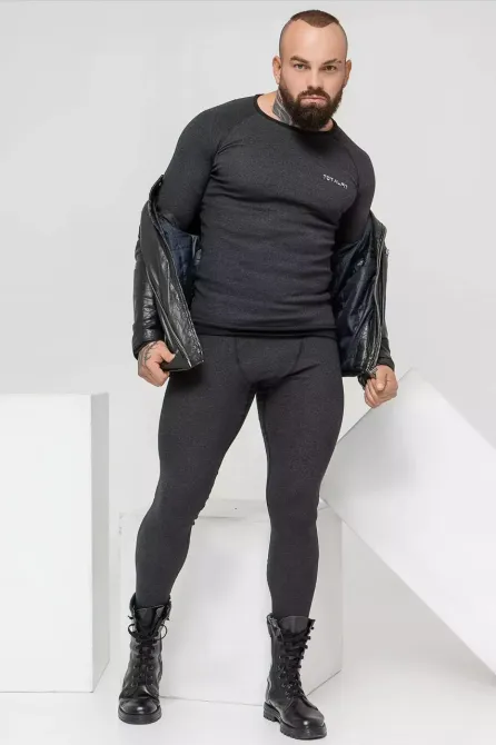 Термофутболка чоловіча сіра TotalFit ARTICA TMR1-VH9 Київ - фото 3