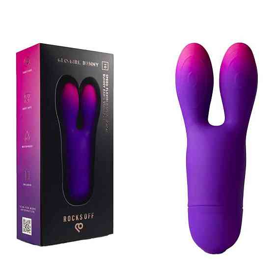 Вібратор Rocks Off Glo Girl - Bunny Sex Aura Київ
