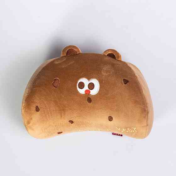 Подушка-подголовник Cookie Bear для путешествий коричневая Киев