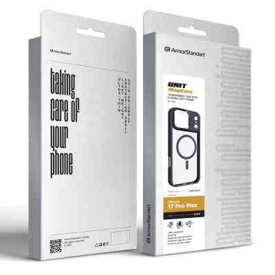 Чохол до мобільного телефона Armorstandart Unit MagCase Apple iPhone 17 Pro Max Black (ARM86297) Вінниця