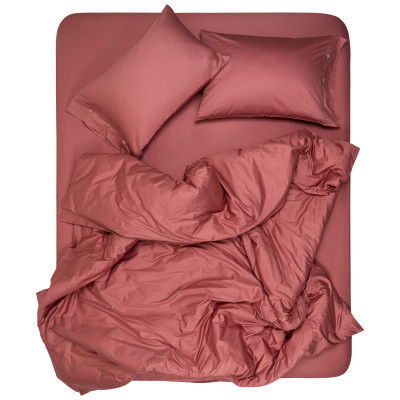 Наволочка Ardesto Mix&amp;Match 50х70 100% бавовна, сатин коричневий світлий (ART5070PCO) Вінниця - фото 6