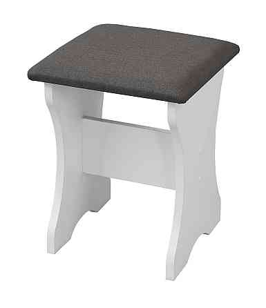 Табуретка ДСП - Комплект из 2 шт - Белый Львов