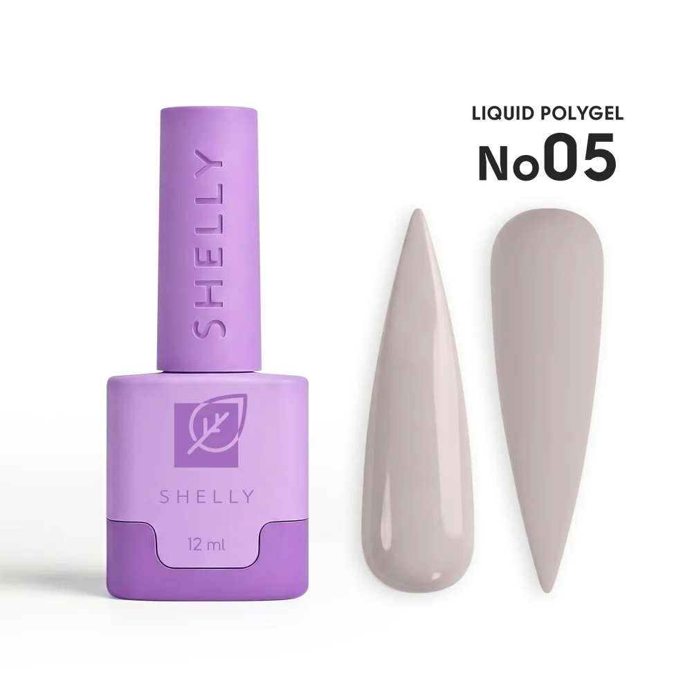 Жидкий полигель для ногтей 05 Liquid PolyGel Shelly 12 мл Киев - изображение 3