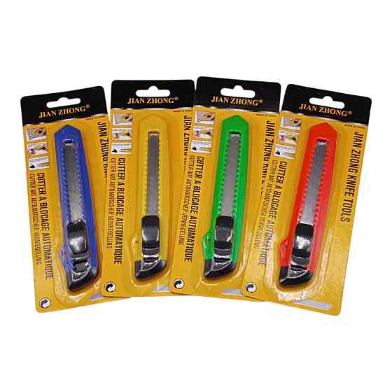 Ніж канцелярський Jian Zhong 130, W42 Дніпро