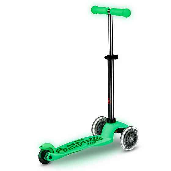 Самокат Micro серії Mini Deluxe Glow LED – Крижаний лайм Дніпро