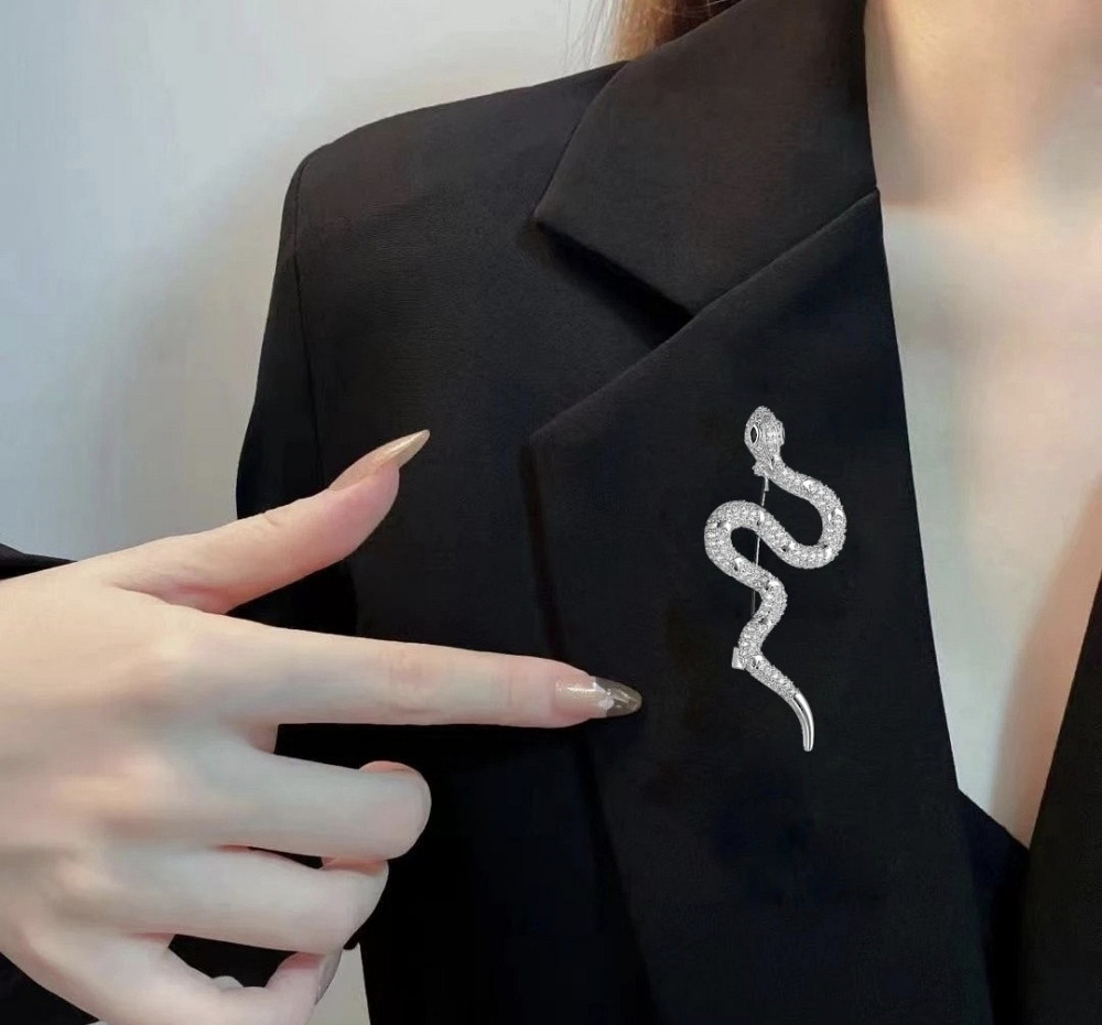 Брошка "Змія" Сміла - фото 2