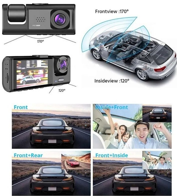 Відеореєстратор Fill hd 1080p компактний Київ - фото 4