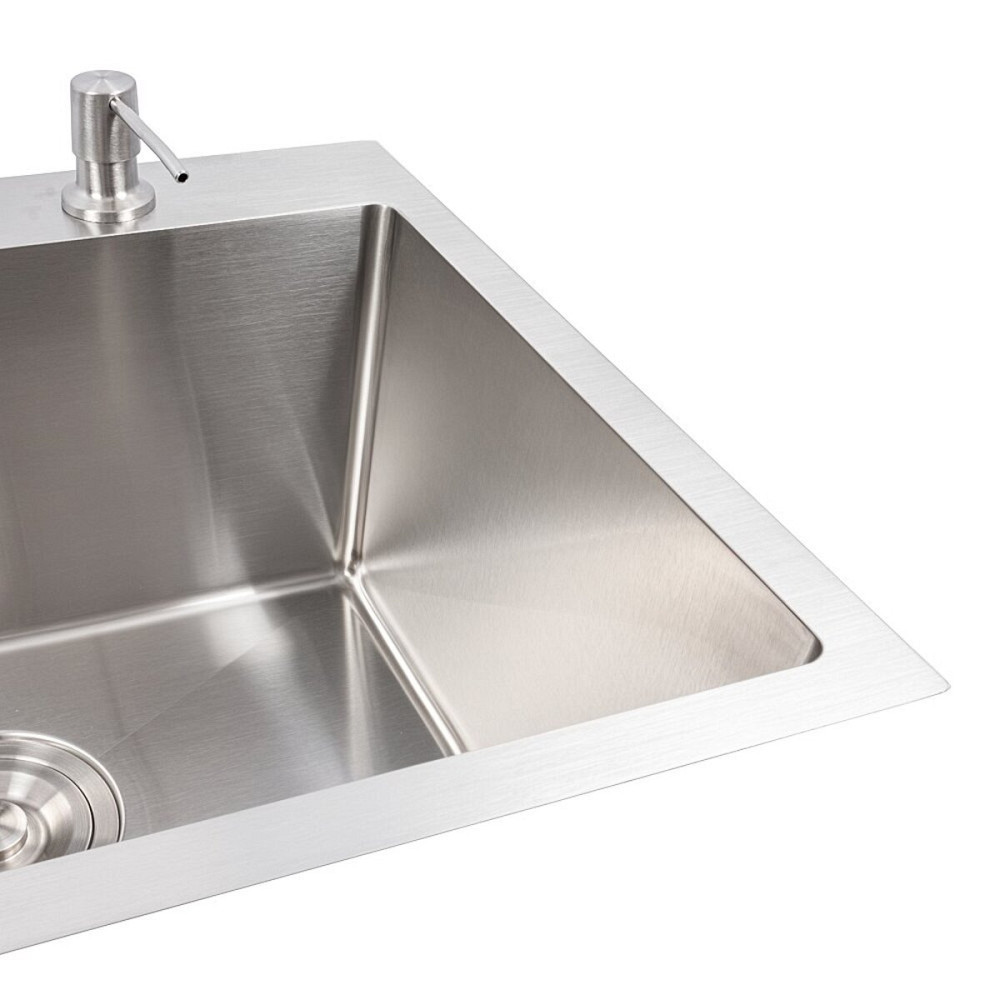 CM 78*43 R Мийка нержавійка Valeso Handmade (3.0/0.8) Коломыя - изображение 3