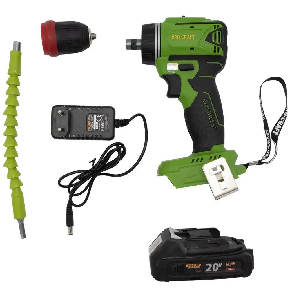 Шуруповерт Procraft PA18LiN DFR (с 1 акб и зу) Коломыя - изображение 3