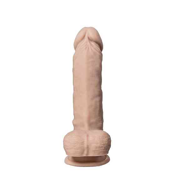 Фаллоимитатор SilexD Johnny Real Skin Flesh (7in MODEL 1), суперсофт-силикон+Silexpan, диаметр 3,8см Sex Aura Киев