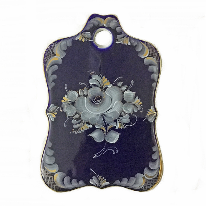 Дошка кухонна декоративна Гжель Київ - фото 1