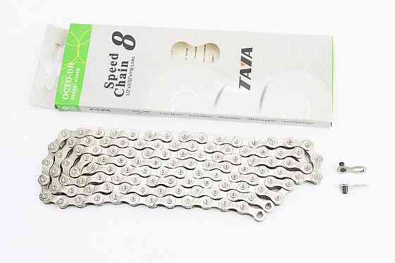 Ланцюг приводний 1/2х3/32х116L 8 швидкостей, сріблястий OCTO Київ