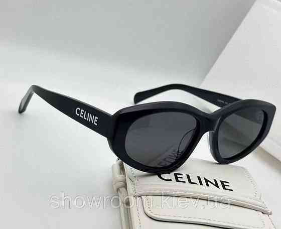 Жіночі сонцезахисні окуляри Celine (40279) black LUX Київ