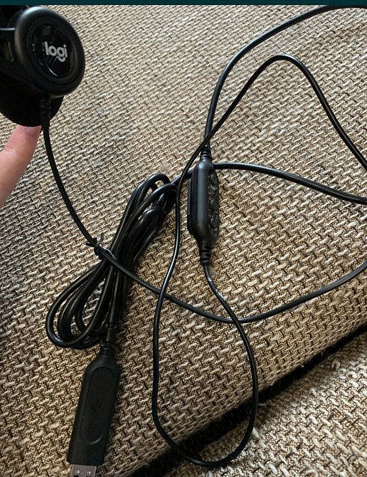 Наушники - Гарнитура Logitech 960. Киев - изображение 4