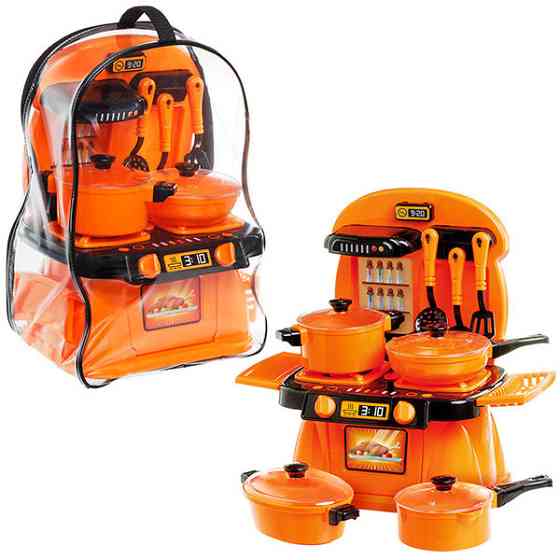 Ігровий набір Кухня "Cooking Plate with Dishes" Юніка 71702, 10 предметів Вінниця