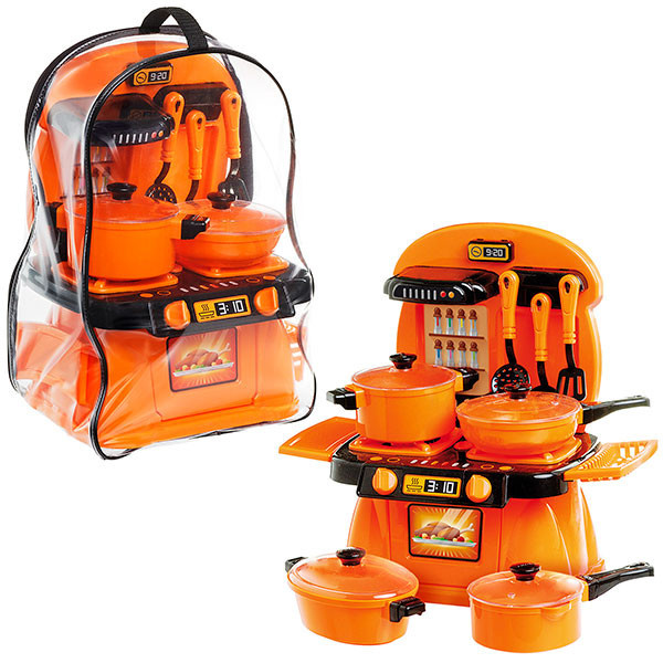 Ігровий набір Кухня "Cooking Plate with Dishes" Юніка 71702, 10 предметів Вінниця - фото 1