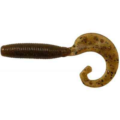 Силікон рибальський Reins FAT G TAIL GRUB 3&quot; 002 Green pumpkin 12шт (1552.00.48) Вінниця