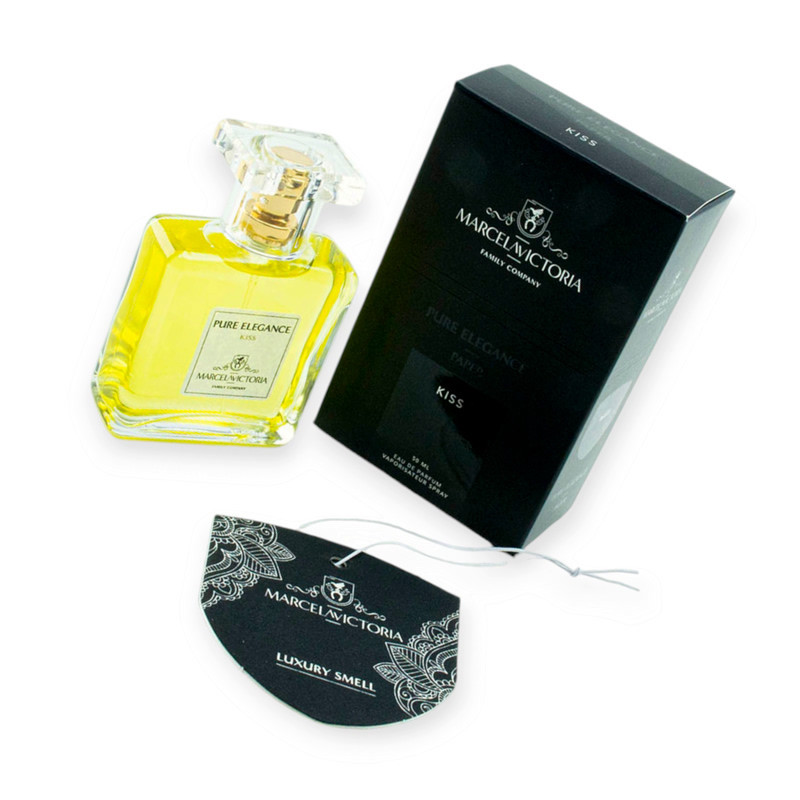 Ароматизатор спрей + лист marcel victoria pure elegance paper 50 мл 