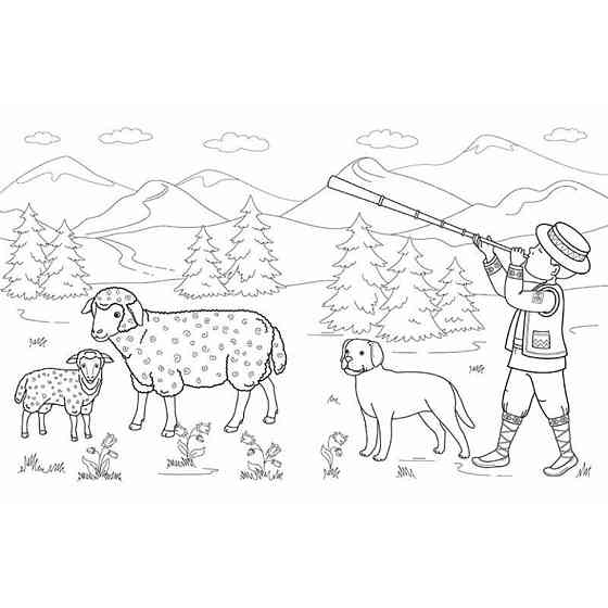 Велика книга розмальовок Україна 1736020, 64 сторінки Вінниця