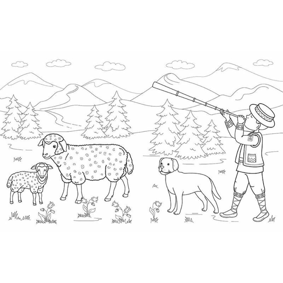 Велика книга розмальовок Україна 1736020, 64 сторінки Вінниця - фото 2