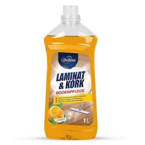 Deluxe 1L Laminat Cork жидкость для мытья полов Харьков - изображение 2