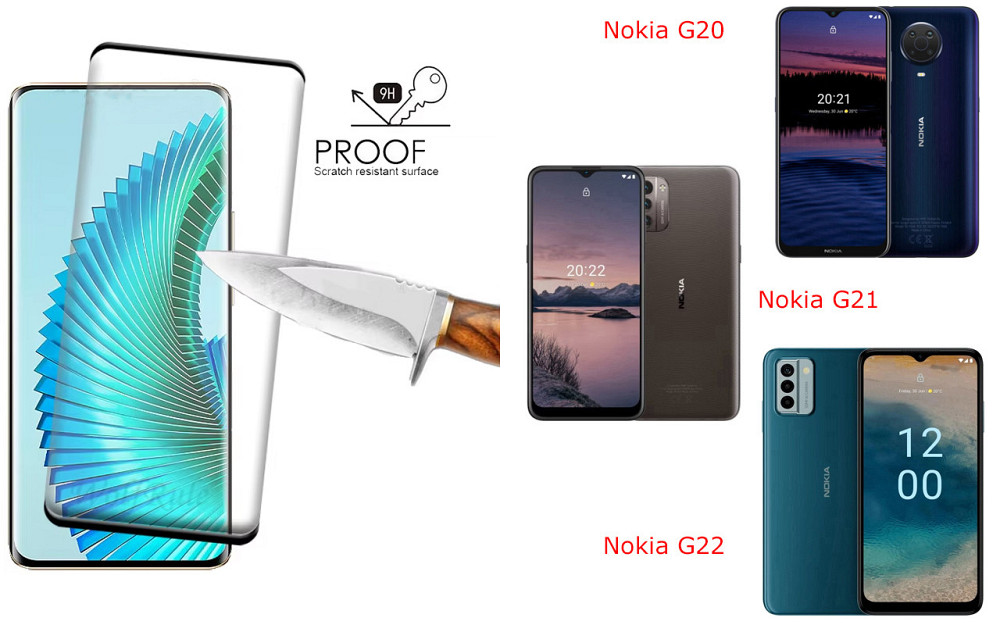 Захисне скло HyperGlass Pro для Nokia G20, Nokia G21, Nokia G22 – максимальна чутливість та захист Київ - фото 1