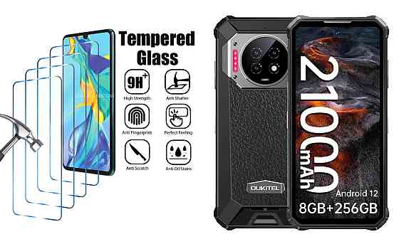 Захисне скло ArmorGlass для Oukitel WP19, WP19 Pro 2023 – стійке до подряпин та ударів Київ
