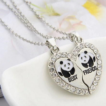 Кулони парні для друзів Панди Найкращі друзі Київ - фото 1