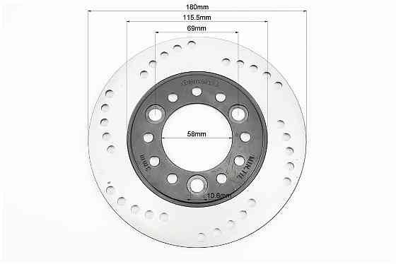 Гальмівний диск задній MAX тип 2 Київ