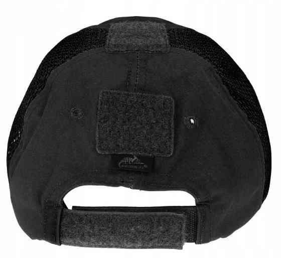 Тактична Бейсболка із сіткою Helikon-Tex "PoliCotton Ripstop" (CZ-BBV-PR-01) Black Нововолинськ
