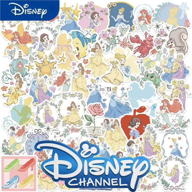 Набір вінілових наклейок Disney Princess Принцеса WTD-035 Запоріжжя - фото 1