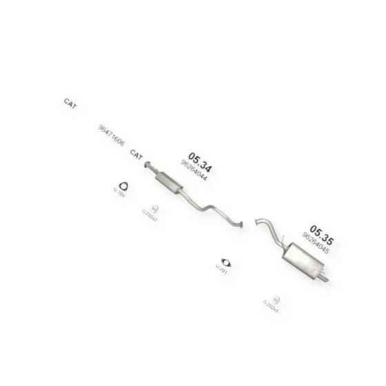 Резонатор Tacuma алюминий Шевроле Мукачево